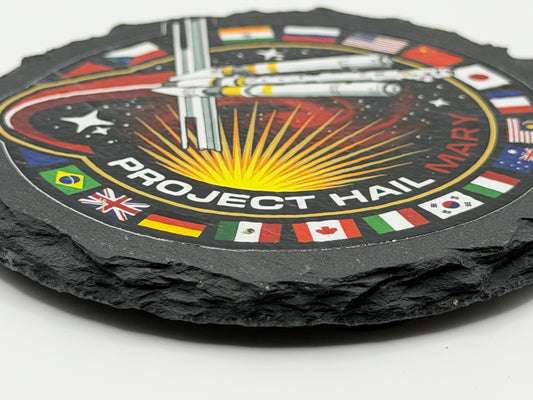 Project Hail Mary Slate Coaster