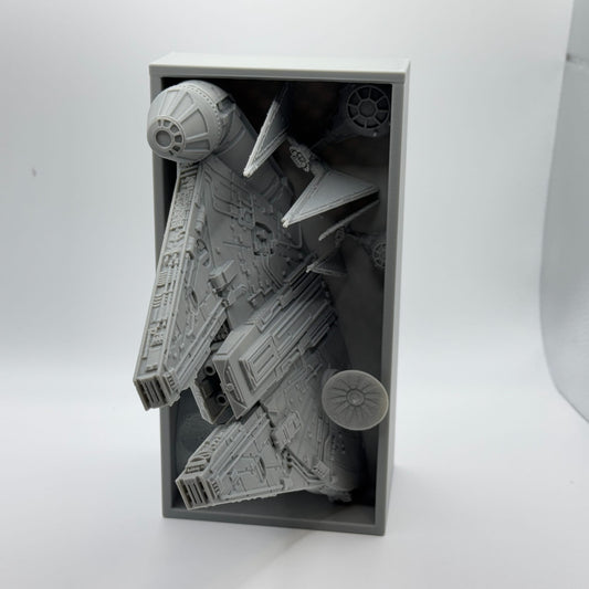 Millennium Falcon Book Nook — view 3