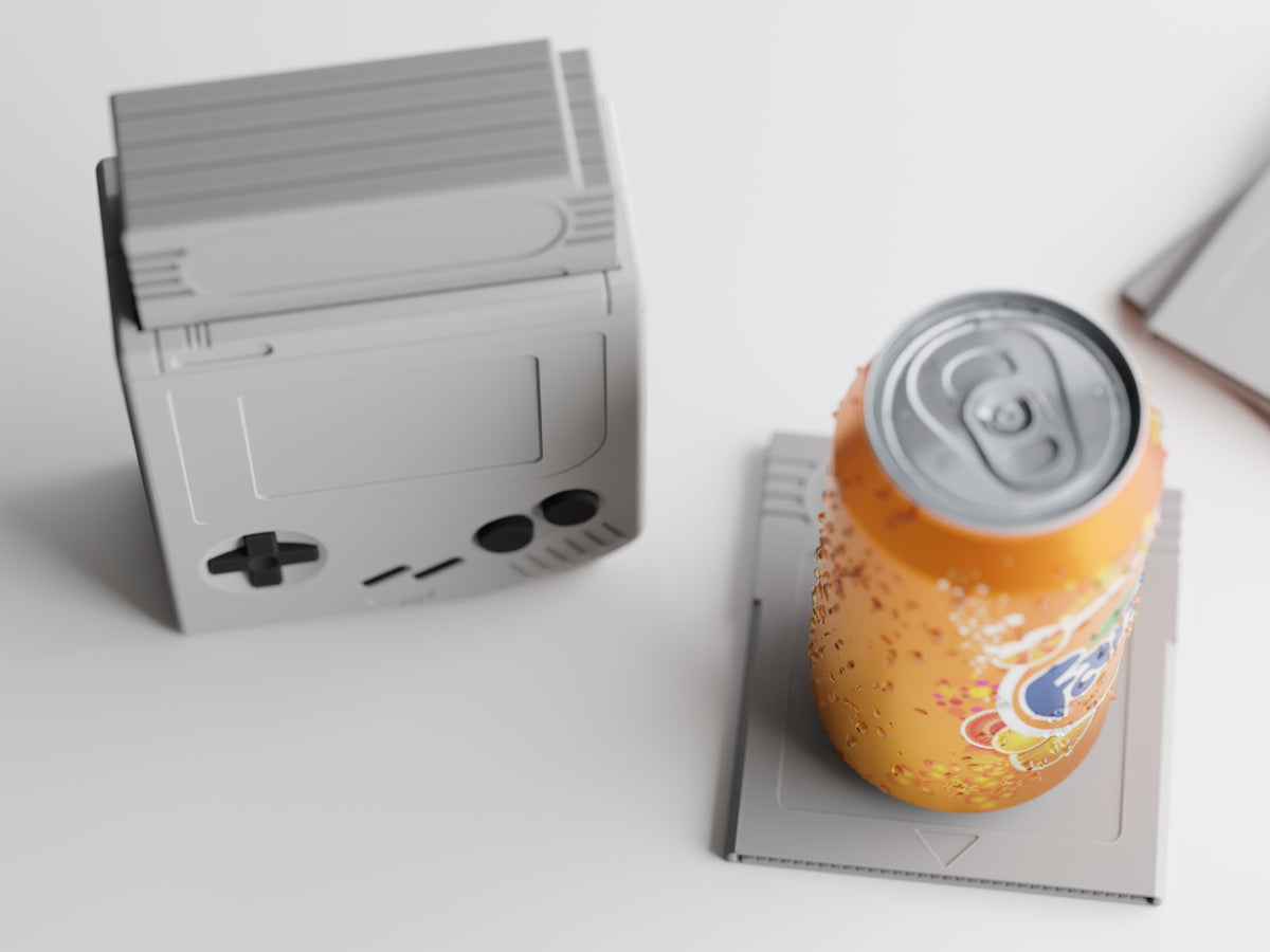 Retro Gaming Cartridge Coaster Set