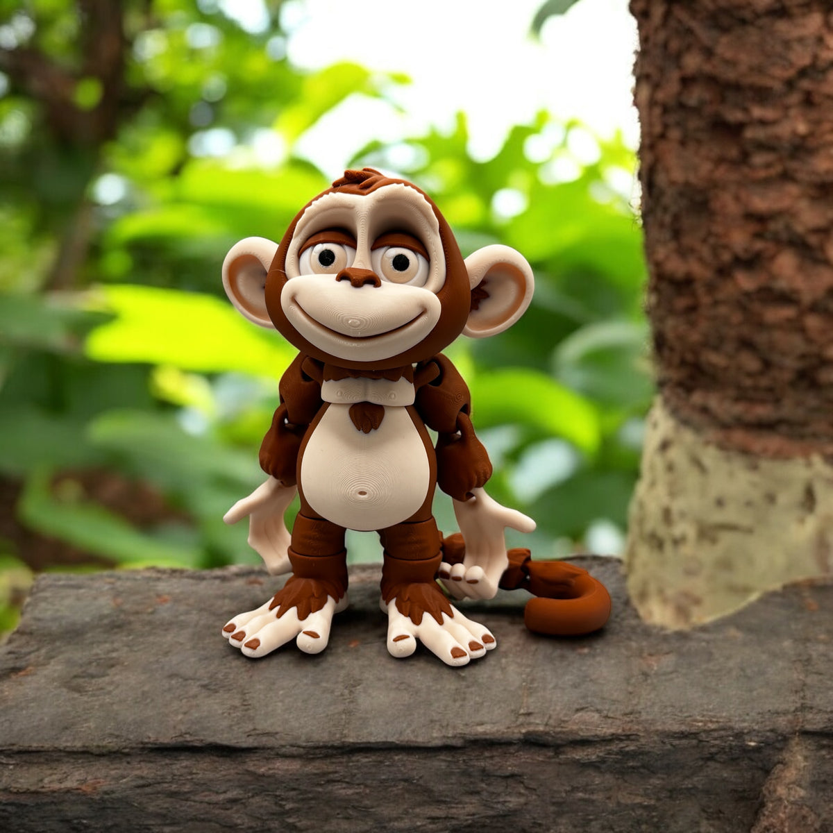 Cute Articulating Monkey Fidget Toy