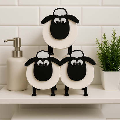 Funny Sheep Toilet Paper Roll Holder