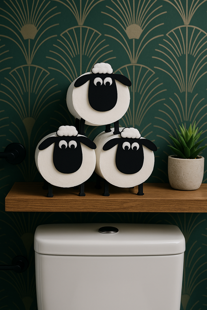 Funny Sheep Toilet Paper Roll Holder