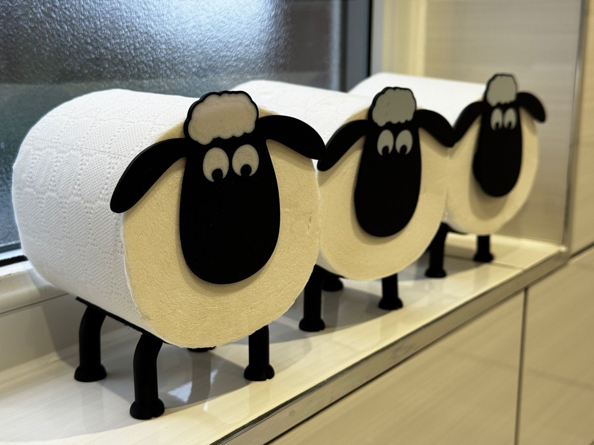 Funny Sheep Toilet Paper Roll Holder