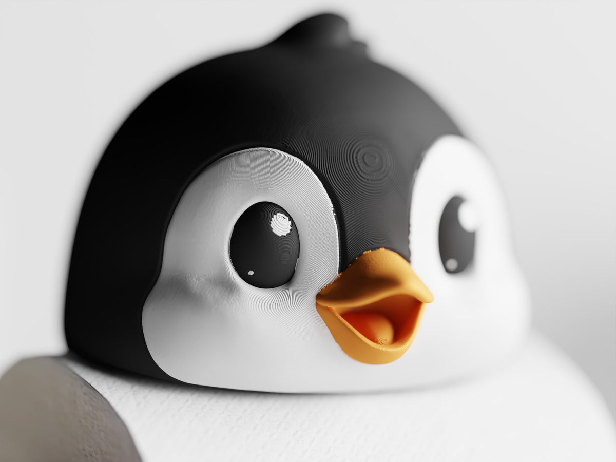 Tuxo the Penguin Toilet Roll Holder