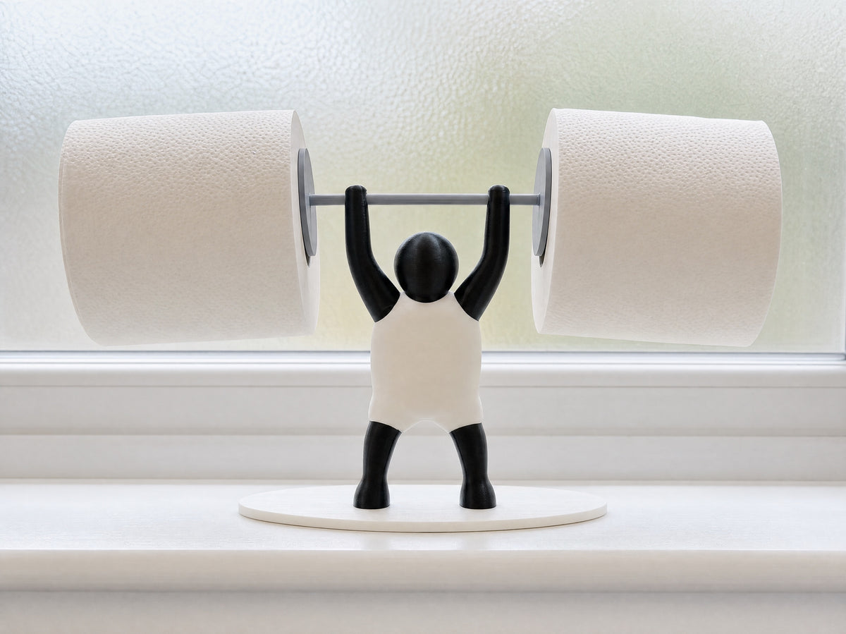 Strongman Toilet Roll Holder