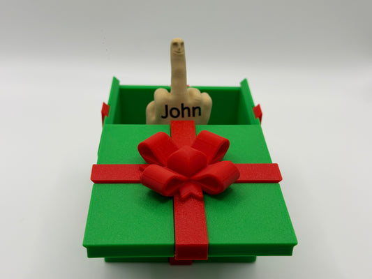 Pop-Up Middle Finger Gift Box