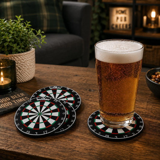 Dartboard Drinks Coasters (Set of 4)
