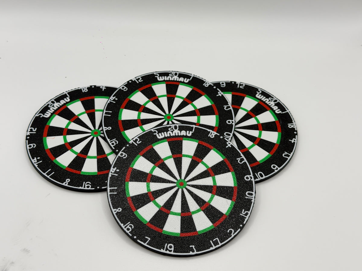Dartboard Drinks Coasters (Set of 4)