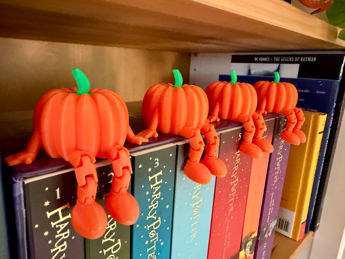 Articulated Pumpkin Set of 4 (Shelf Sitter)