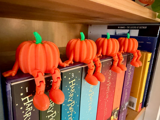 Articulated Pumpkin Set of 4 (Shelf Sitter)