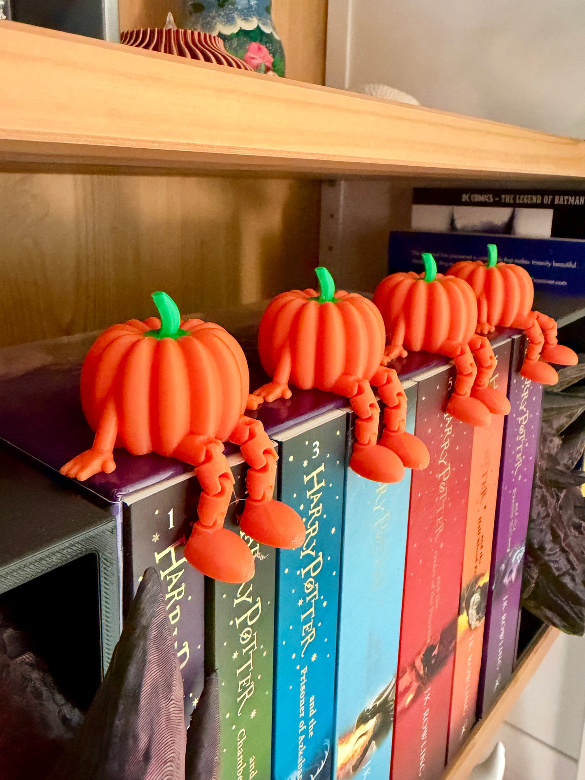 Articulated Pumpkin Set of 4 (Shelf Sitter)