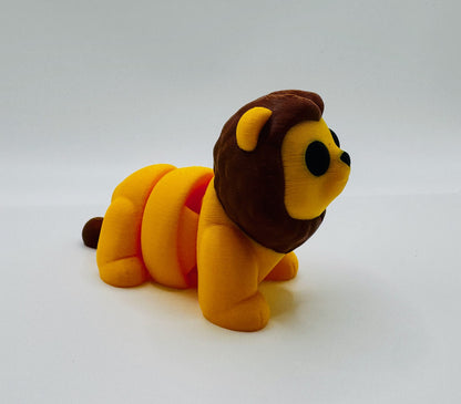 3D Printed Baby Lion Fidget Toy — view 3
