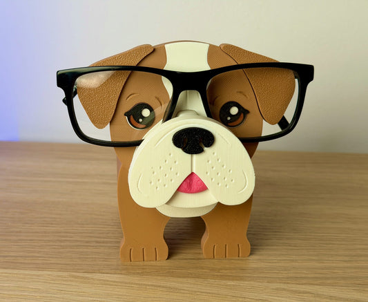British Bulldog Glasses Holder