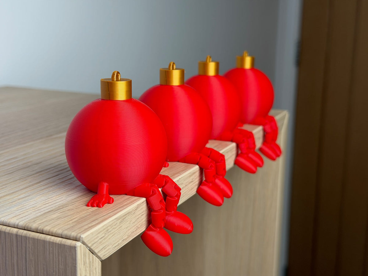Christmas Baubles with Articulated Legs — view 2