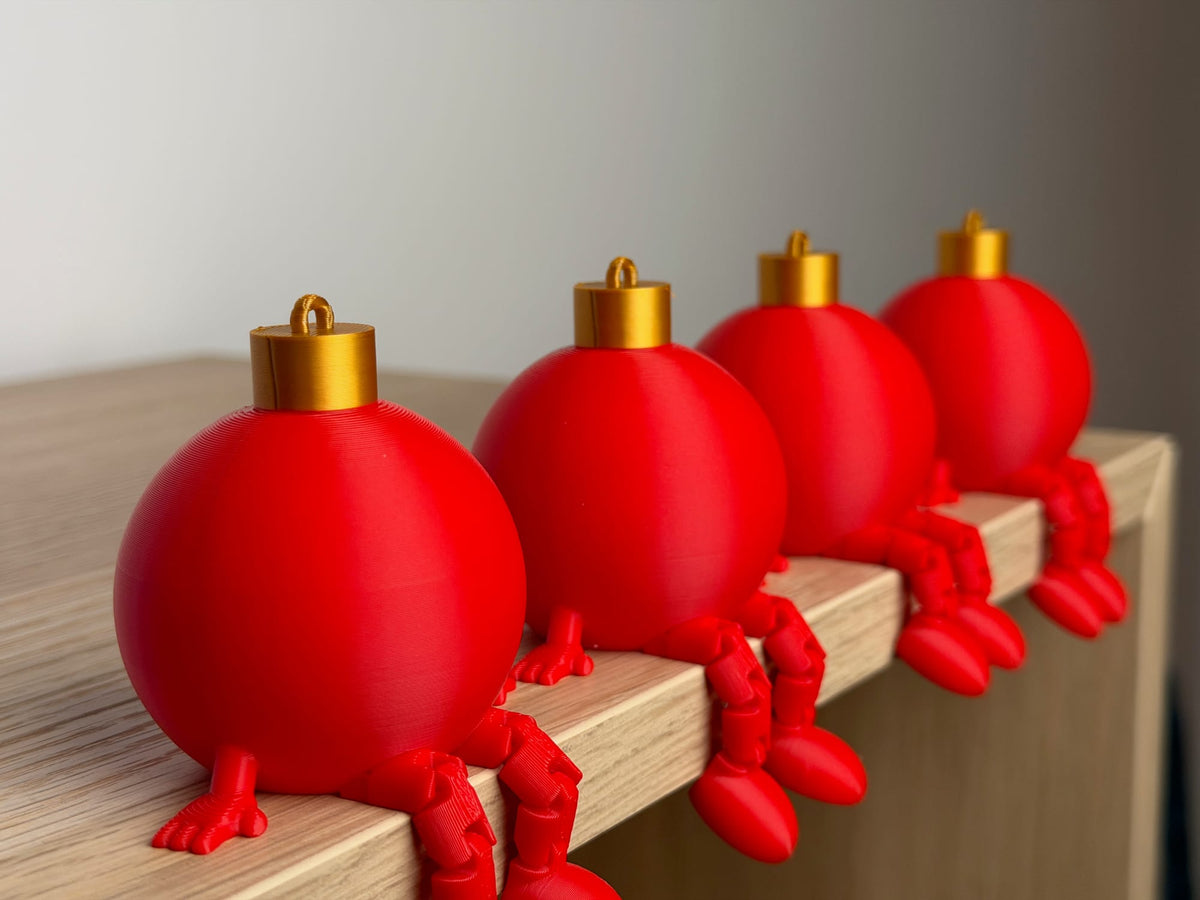 Christmas Baubles with Articulated Legs — view 4