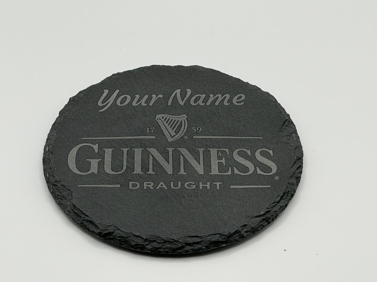 Personalised Guinness Slate Coaster — view 3