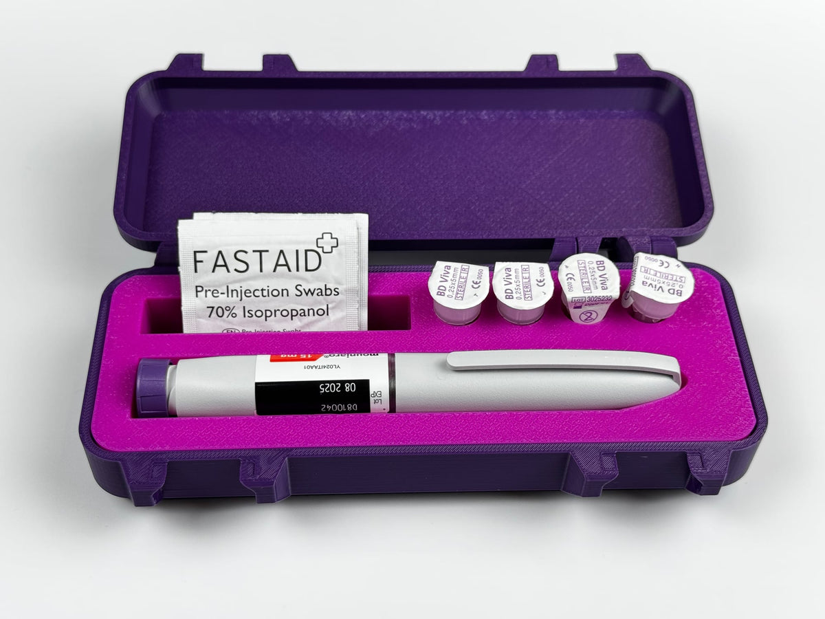 Mounjaro KwikPen Travel Case — Pink