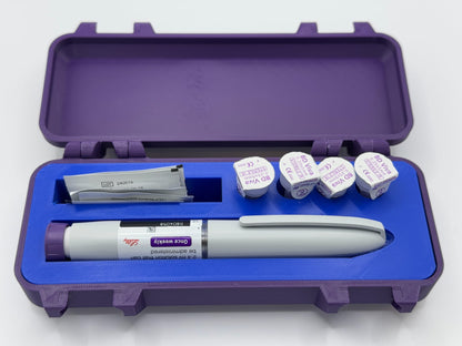 Mounjaro KwikPen Travel Case — Purple
