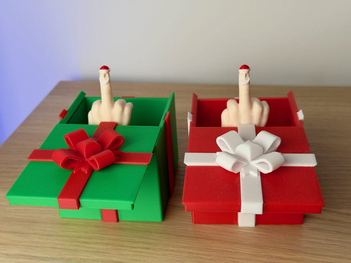 Gift Box with Pop-Up Middle Finger — view 3