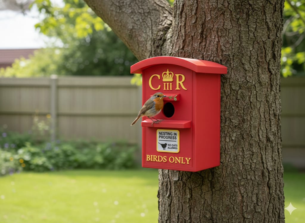 Postbox Bird Box — view 3