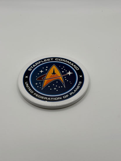 Starfleet Command Ceramic Coaster — view 3