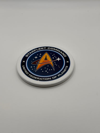 Starfleet Command Ceramic Coaster — view 4