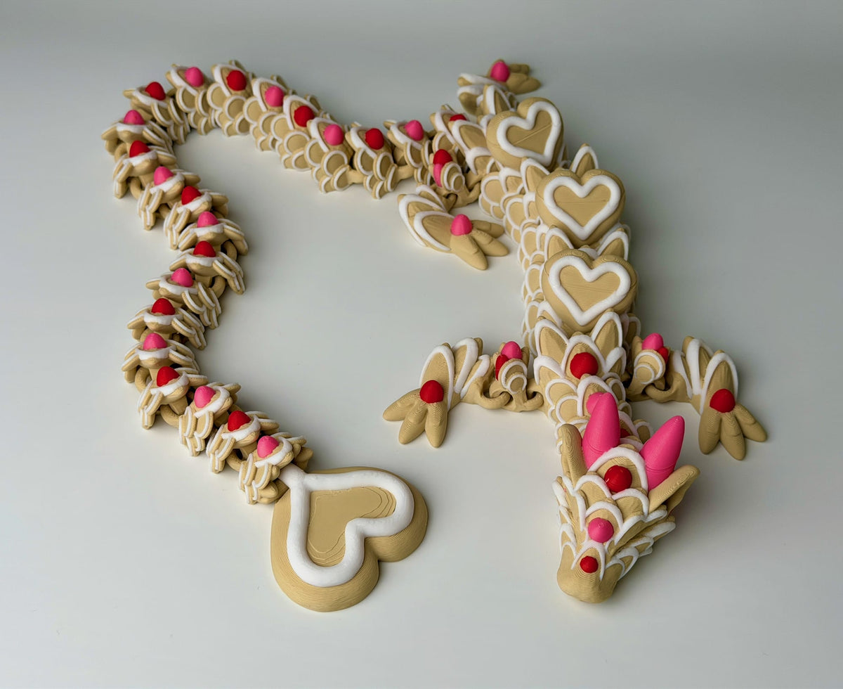 Sugar Cookie Dragon Biscuit Flexi Fidget Toy